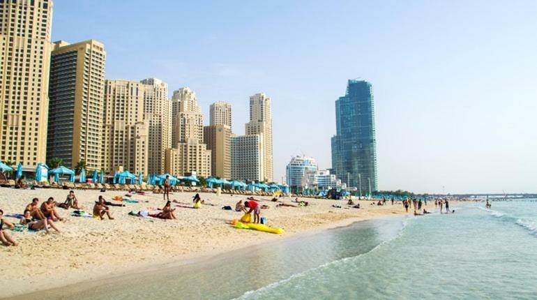 Luxury Casa - Grand Sea View Apartment Jbr Beach 2Br Dubai Eksteriør bilde