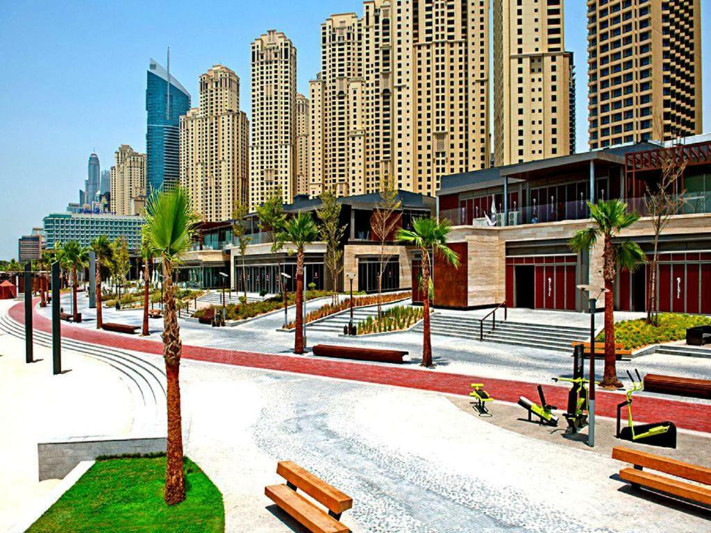 Luxury Casa - Grand Sea View Apartment Jbr Beach 2Br Dubai Eksteriør bilde