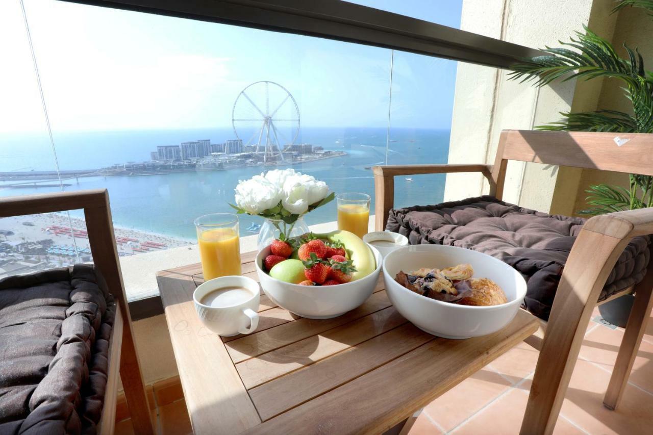 Luxury Casa - Grand Sea View Apartment Jbr Beach 2Br Dubai Eksteriør bilde